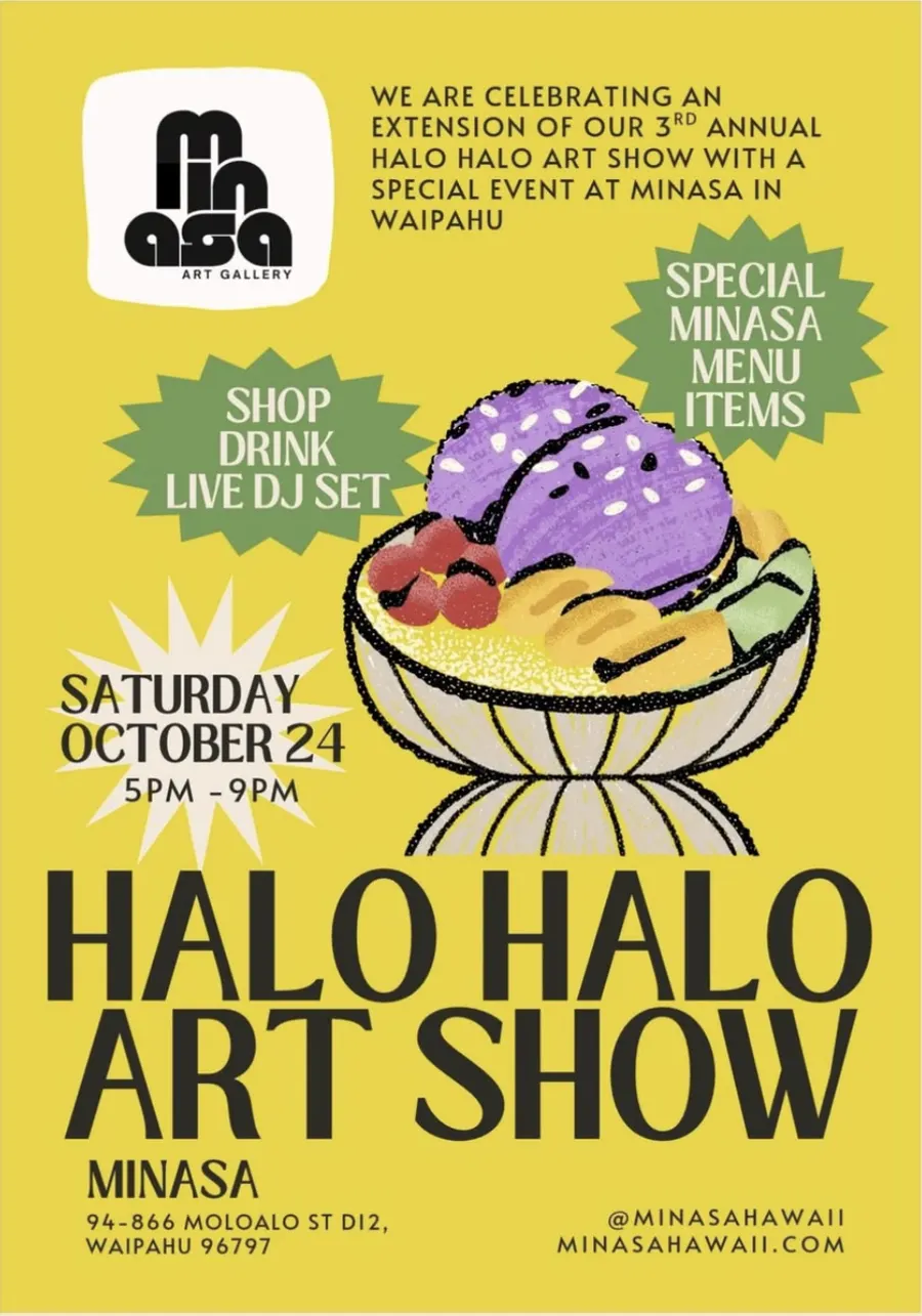 Halo Halo flyer