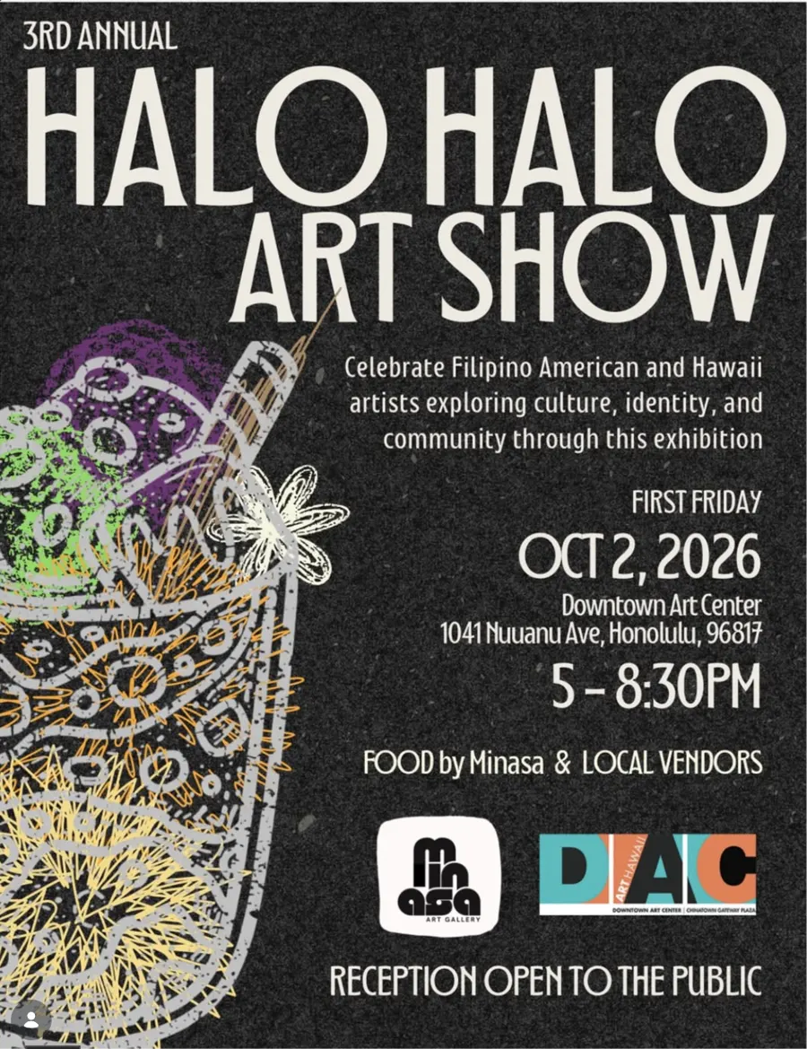 3rd Annual Halo Halo flyer